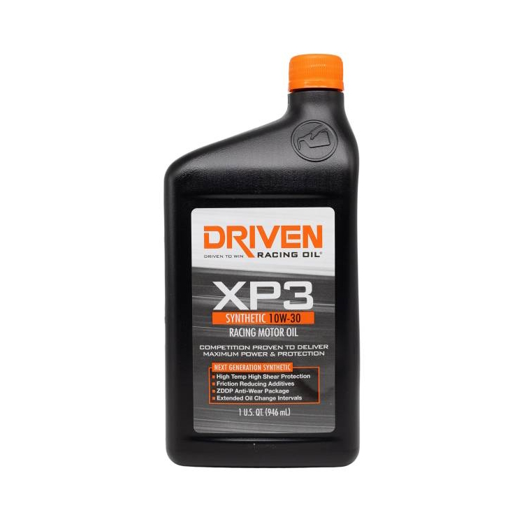 DRIVEN XP3 10W30 Synthetic Race Engine Oil 1 Quart