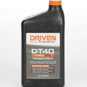 DRIVEN DT40 5W40 Modern Performance & Tuned Engine Oil 1 Quart