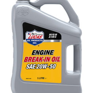 LUCAS SAE 20W-50 Engine Break In Oil 5L