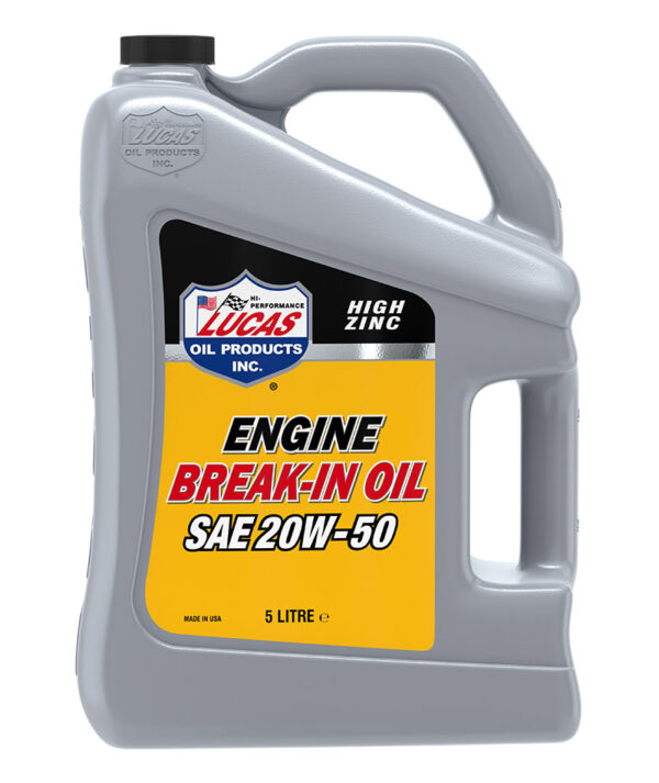 LUCAS SAE 20W-50 Engine Break In Oil 5L