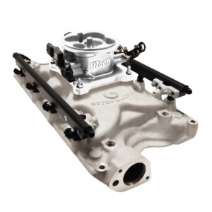 FITECH 750HP Ultra Port EFI System SBF, Offenhauser VPI, Polished Throttle Body, 3BAR TMAP