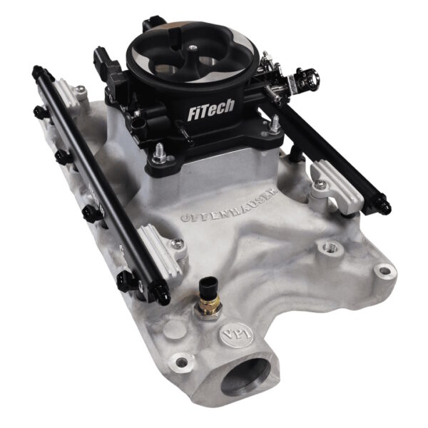 FITECH 750HP Ultra Port EFI System SBF, Offenhauser VPI, 4150 Flange, Black Throttle Body, 3BAR TMAP - Image 2