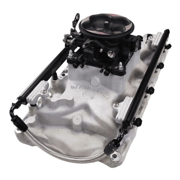 FITECH 750HP Ultra Port EFI System SBF, Offenhauser VPI, 4150 Flange, Black Throttle Body, 3BAR TMAP - Image 4
