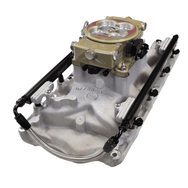 FITECH Ultra Port 750HP SBF, Offenhauser VPI, Port EFI System, Classic Gold Throttle Body,3-Bar TMAP - Image 5