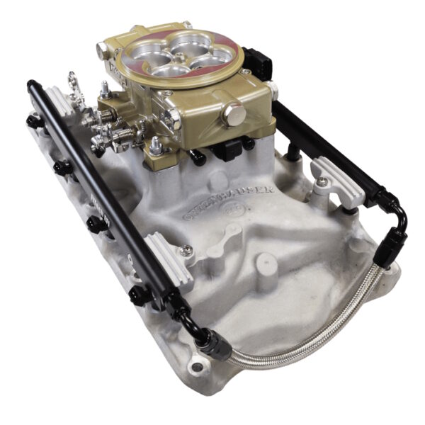 FITECH Ultra Port 750HP SBF, Offenhauser VPI, Port EFI System, Classic Gold Throttle Body,3-Bar TMAP - Image 7
