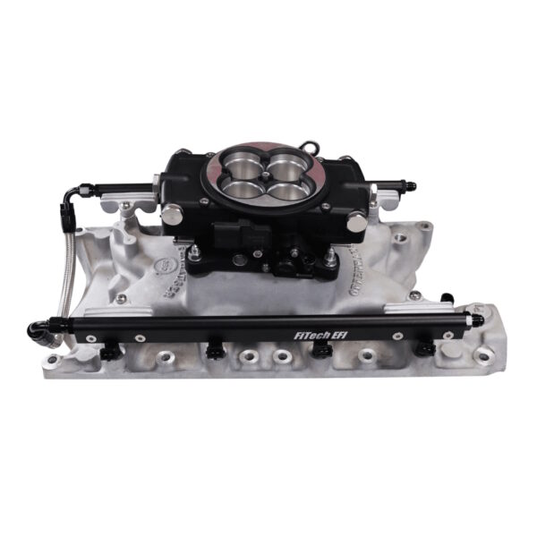 FITECH 750HP Ultra Port EFI System SBF, Offenhauser VPI, Classic Black Throttle Body, 3BAR TMAP - Image 4