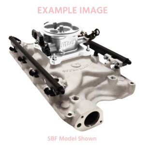 FITECH 1000HP Ultra Port EFI System SBF, Offenhauser VPI, Polished Throttle Body, 3BAR TMAP