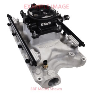 FITECH 1000HP Ultra Port EFI System BBC Oval, 4150 Flange, Black Throttle Body, 3BAR TMAP