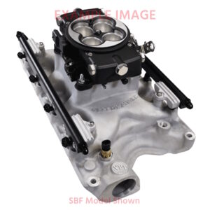 FITECH 1000HP Ultra Port EFI System SBF, Offenhauser VPI, Black Throttle Body, 3BAR TMAP
