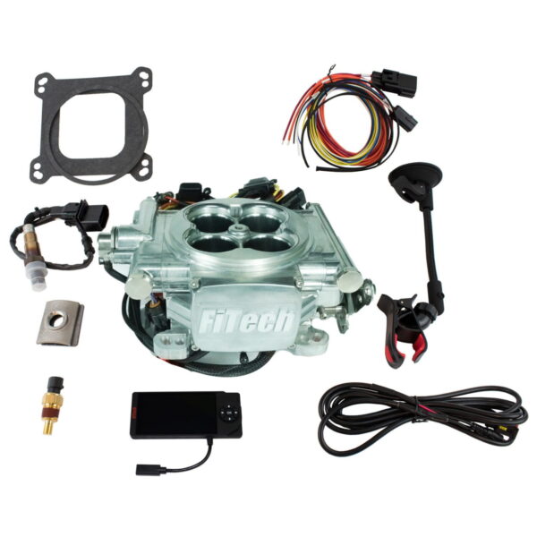 FITECH Go EFI 4 600 HP Power Adder Bright Aluminium EFI System - Image 3