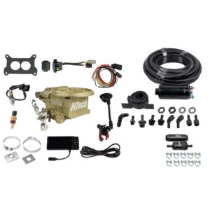 FITECH Go EFI 2 Barrel/ 400 HP/ Classic Gold/ EFI System/ Inline Fuel Delivery/ Master Kit