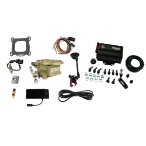 FITECH Go EFI 2 Barrel 400 HP Classic Gold EFI System With Force Fuel Mini Delivery Master Kit