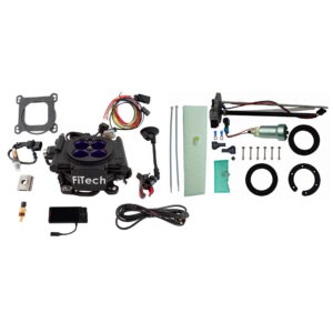 FITECH Mean Street 800 HP Matte Black EFI System With Go Fuel 440 LPH In Tank Master Kit