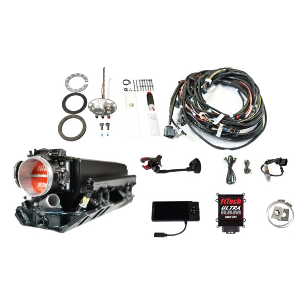 FITECH Ultra Ram 800 HP Chevy Big Block Rectangle Port EFI System With Go Fuel Returnless In-Tank Module Master Kit