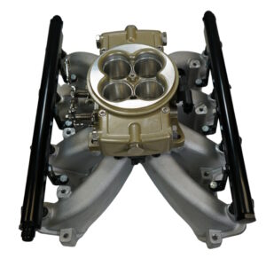 FITECH Retro LS Port 750 HP EFI Classic Gold System With LS3 Intake