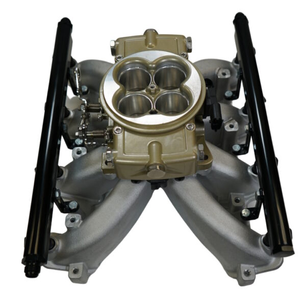 FITECH Retro LS Port 750 HP EFI Classic Gold System With LS3 Intake