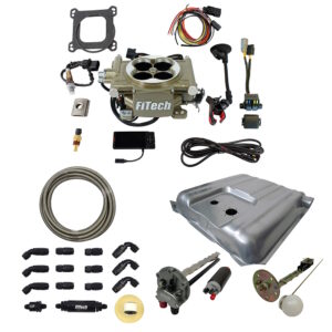 FITECH 1957 Chevy Bel Air/ Easy Street/ 600 HP/ Gold EFI System/ Pump In tank/ Fuel Lines/ Total Package