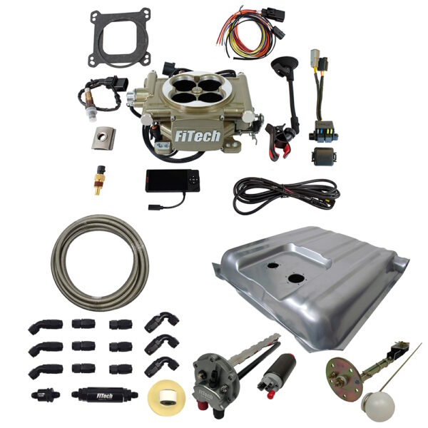 FITECH 1955-1956 Chevy Bel Air/ Easy Street/ 600 HP/ Gold EFI System/ Pump In tank/ Fuel Lines/ Total Package