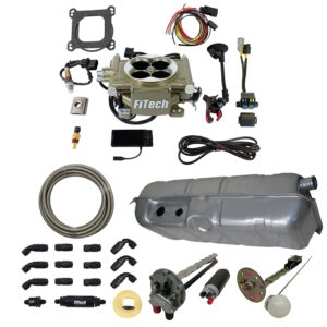 FITECH 1961-1964 Chevy Full Size/ Easy Street/ 600 HP/ Gold EFI System/ Pump In tank/ Fuel Lines/ Total Package
