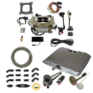 FITECH 1965-1966 Chevy Impala/ Easy Street/ 600 HP/ Gold EFI System/ Pump In tank/ Fuel Lines/ Total Package
