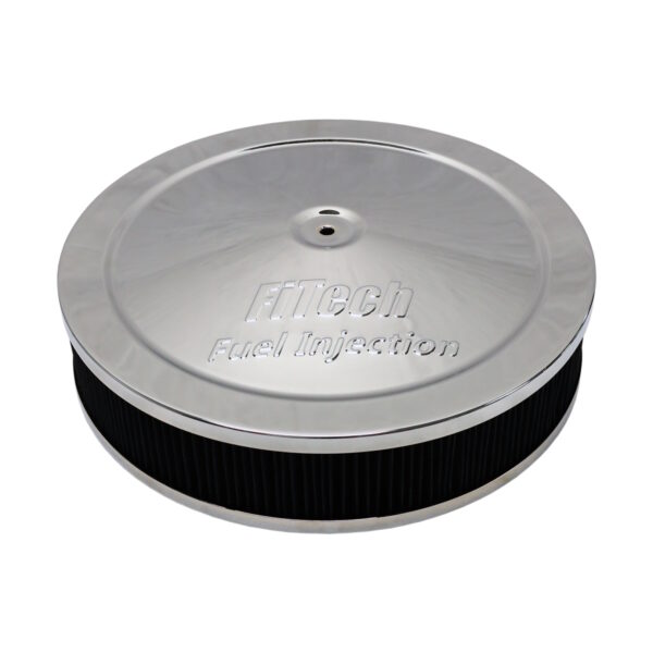 FITECH FiTech 3 Inch Tall Air Filter Assembly With Hardware