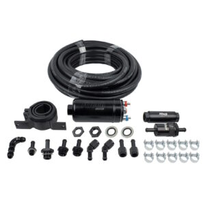 FITECH Go EFI Frame Mount In-Line Fuel Pump Kit 255 LPH