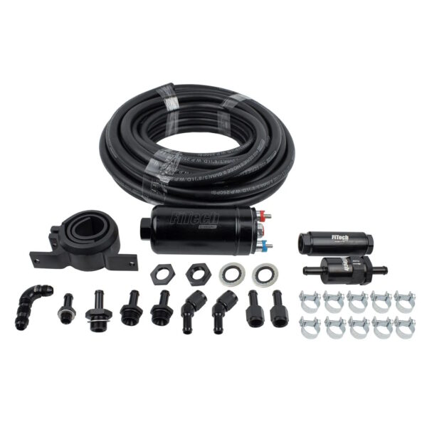 FITECH Go EFI Frame Mount In-Line Fuel Pump Kit 255 LPH
