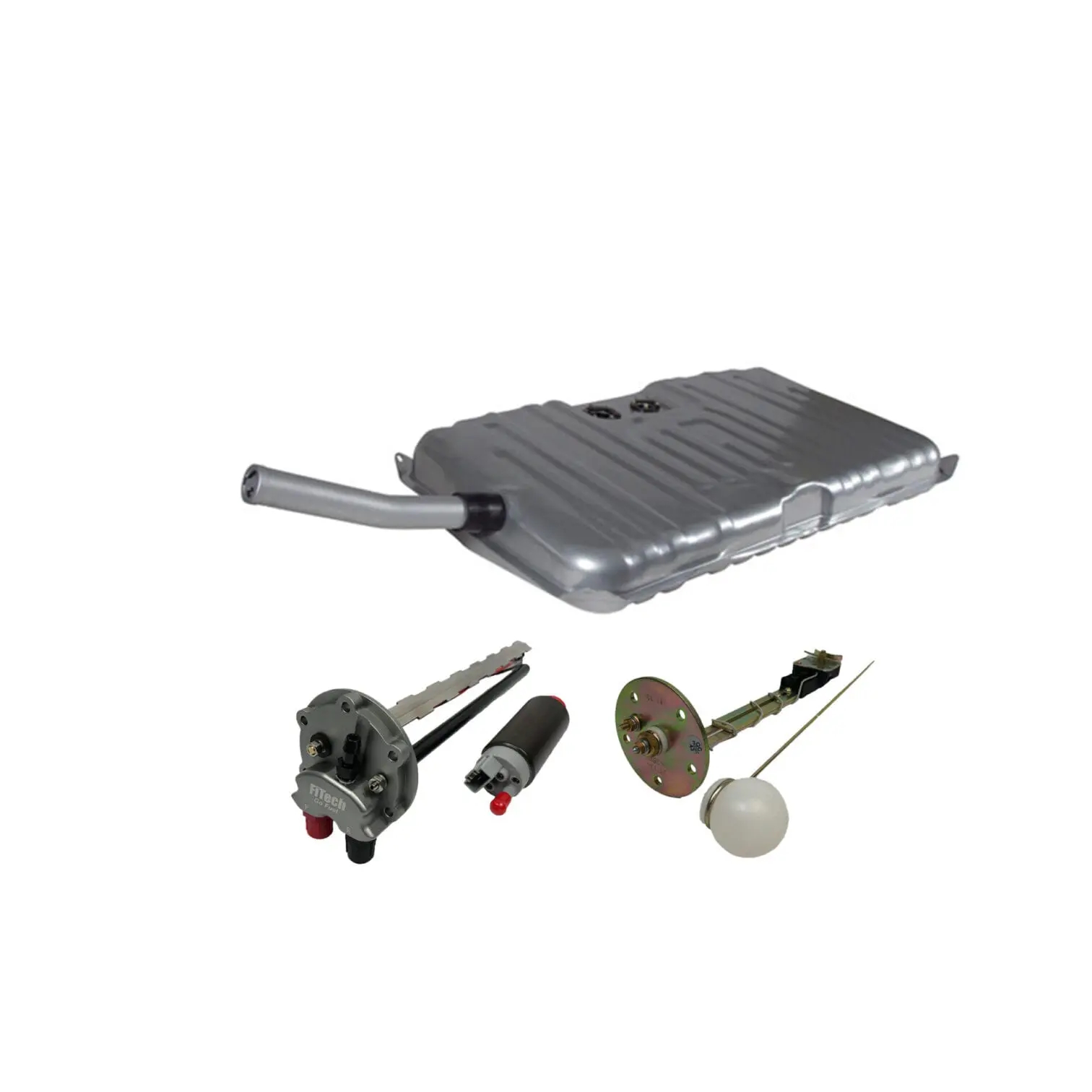 FITECH Go Fuel 440 LPH EFI Fuel Tank Kit, 1971-1972 Chevy El Camino Notched