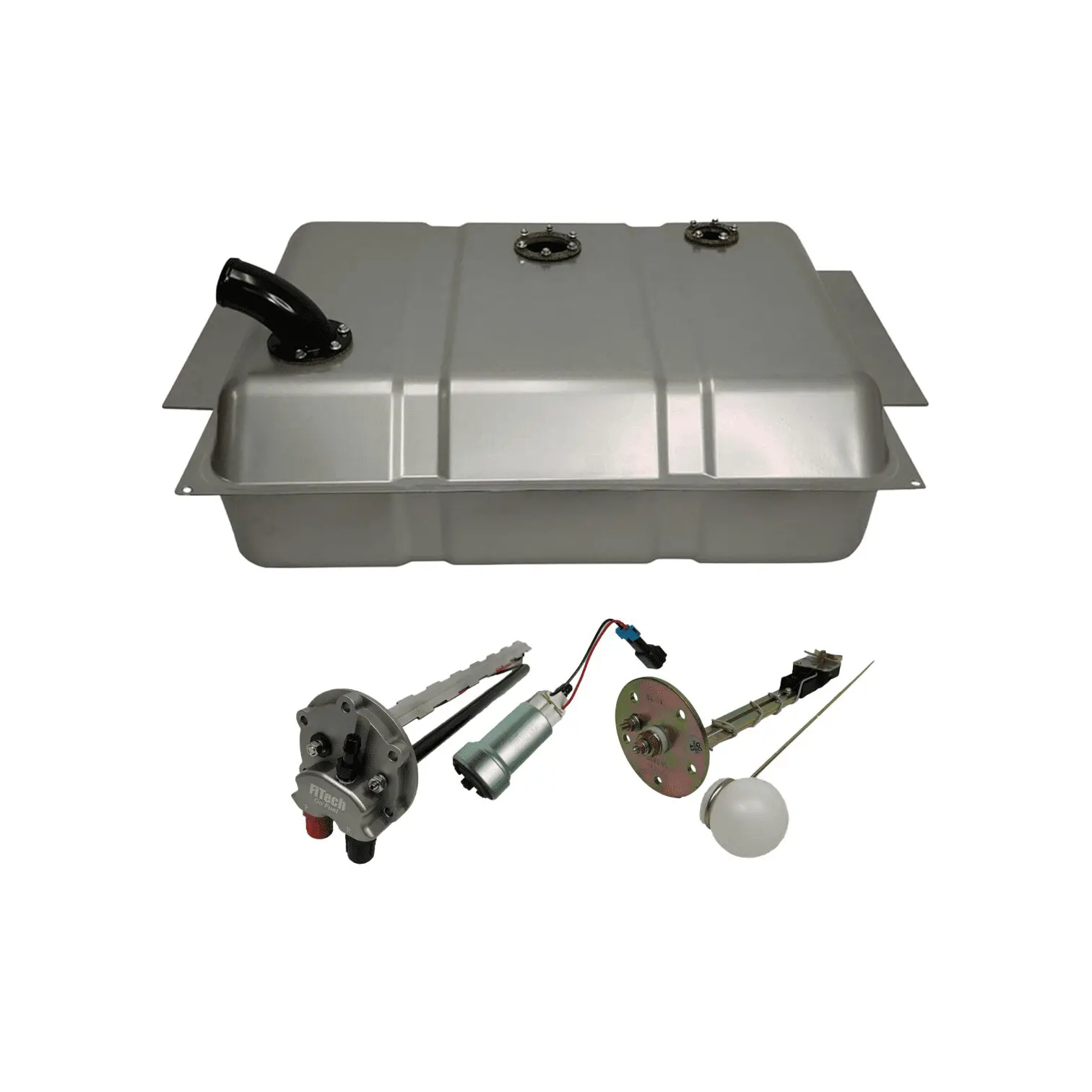 FITECH Go Fuel 440 LPH EFI Fuel Tank Kit, 1963-1966 Chevy Truck Side Fill