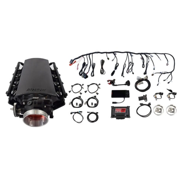 FITECH Ultimate LS 1000 HP EFI System With Short Cathedral Intake & Transmission Control