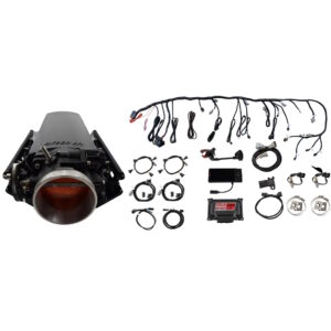 FITECH Ultimate LS 1000 HP EFI System With Long Runner Cathedral Intake & Transmission Control