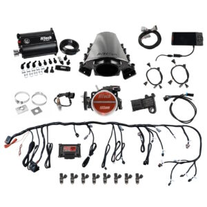 FITECH Ultimate LS 750 HP EFI System With Short LS7 Port Intake, Transmission Control & Force Fuel Master Kit