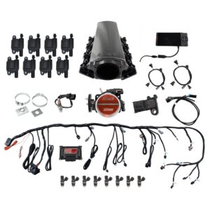 FITECH Ultimate LS 750 HP EFI System With Short Cathedral Intake & LS3 Coil Pack Set