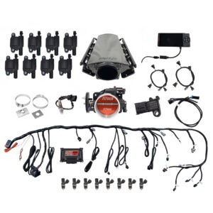 FITECH Ultimate LS 500 HP EFI System With Short LS3 Port Intake & LS3 Coil Pack Set