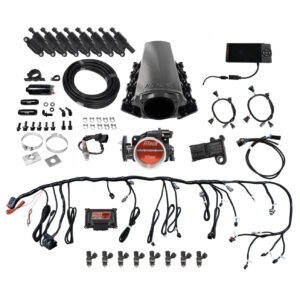 FITECH Ultimate LS 500 HP EFI System With Short LS7 Port Intake & LS3 Coil Pack Set