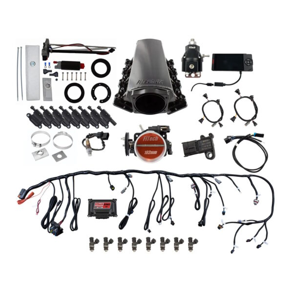FITECH Ultimate LS 750HP EFI System inc. Intake, Fuel Pump, Regulator, Coil Pack