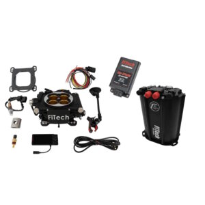 FITECH Go EFI 8 1200 HP Matte Black Finish System With Dual Pump Force Fuel Delivery Master Kit & Go Spark CDI Box