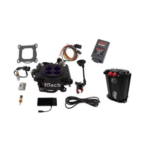 FITECH Mean Street 800 HP Matte Black EFI System With Dual Pump Force Fuel Delivery Master Kit & Go Spark CDI Box