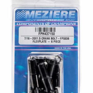 MEZIERE Long Flexplate Bolts 7/16" x 1.5", 6 Pack