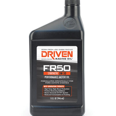 DRIVEN FR50 5W50 Modern Performance & Tuned Engine Oil 1 Quart