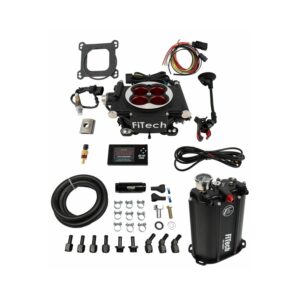 FITECH Go EFI 4 System (Power Adder) Master Kit w/ Force Fuel, Fuel Delivery System