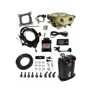 FITECH Go EFI Classic 650HP EFI Gold External ECU w/ Force Fuel, Fuel Delivery System