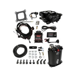 FITECH Go EFI Classic Black 550 HP External ECU w/ Force Fuel, Fuel Delivery System