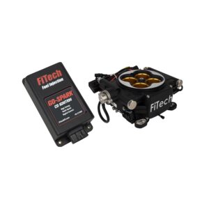 FITECH Go EFI 8 - 1200 HP EFI System - Power Adder - Matte Black Finish, w/CDI box