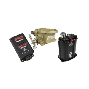FITECH Go EFI 2 Barrel EFI 400HP Classic Gold, w/ Force Fuel, Fuel Delivery System, w/CDI box