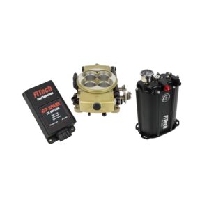 FITECH Go EFI Classic 650HP EFI Gold External ECU w/ Force Fuel, Fuel Delivery System, w/CDI box