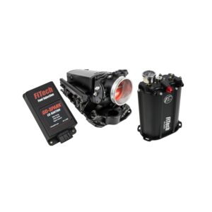FITECH Ultra Ram SBC 550 HP 92mm Cast Throttle Body, w/ Force Fuel, Fuel Delivery System, w/CDI box