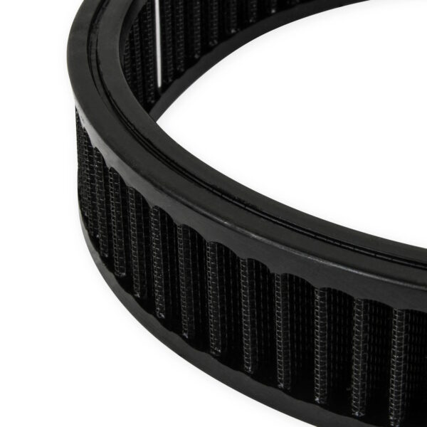 HOLLEY 10" Flat Base Air Cleaner Assembly, Black - Image 5