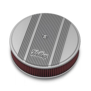 HOLLEY 14" x 3" x 5.125" Finned Air Filter Cleaner for 4150 & 4160 Carb
