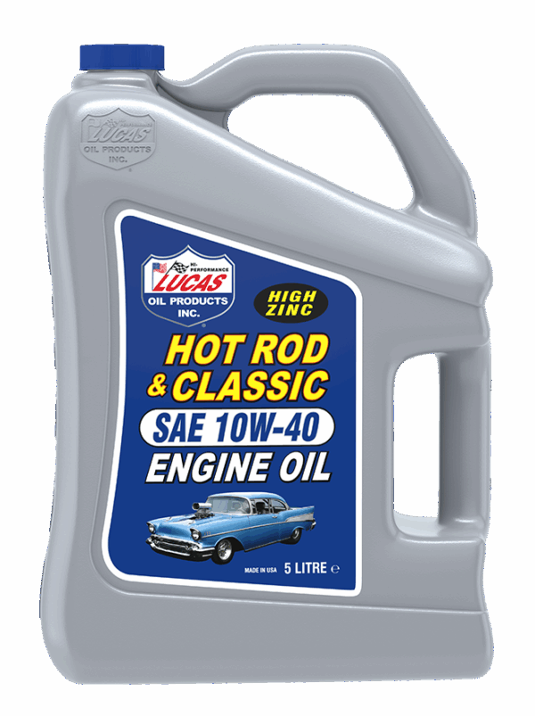 LUCAS 10W-40 Hot Rod & Classic Car Engine Oil 5L
